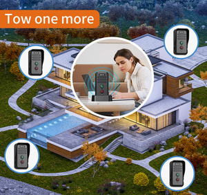 Wireless Voice Intercom Türklingel Advanced Smart Non Visual Intercom Türklingel für die Echtzeit-Heim überwachung - Product Image 3