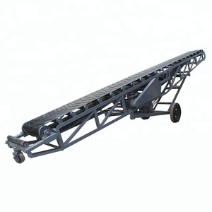 Barge boşaltma konveyör bant Reclaiming radyal istifleyici Mineral toplu taşıma konveyör istifleyici - Product Image 3