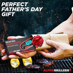 Su geçirmez arkadan aydınlatmalı MANGAL izgaralar anında et termometresi özelleştirilebilir ODM pişirme barbekü için destek sıcaklık kontrol cihazı - Product Image 4