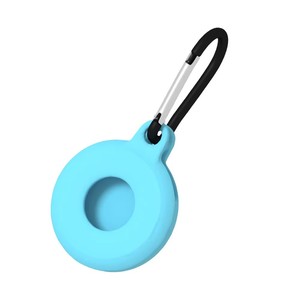 AAT1008エアタグ用高品質シリコンエアタグケース基本的なシリコン保護カバーキーリング付きアップルエアタグ用 - Product Image 3