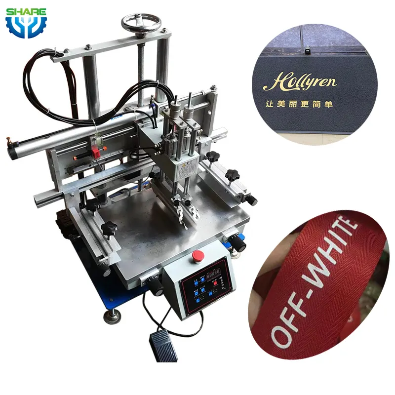 anti-skid pvc grip socks automatic manual silk screen printing machine for t-shirts