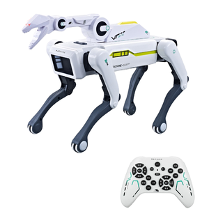 KW Mechanische elektronische Haustier programmierung Fernbedienung Haustier roboter Handshake Interaktiver intelligenter Sprach befehl AppControl Robot Dog