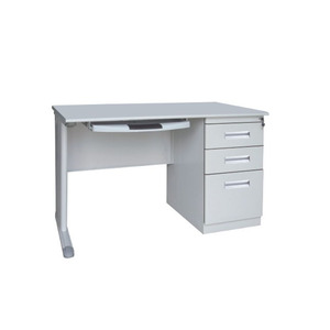 Design Comfortable Professional Modern Metal Steel Office <strong>Computer</strong> <strong>Table</strong> Office Desk with <strong>Three</strong> Drawers - Product Image 1