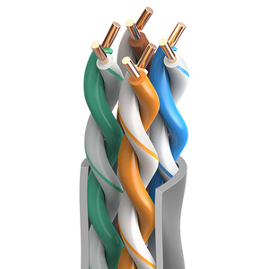 İnternet ağı ağı iletişim hattı Cat5e kablosu için TL-EC5e-100B katı İletkenler kauçuk Cat5e/305m İletişim kablosu - Product Image 2