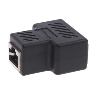 CAT 5 CAT 6 LAN <strong>Network</strong> Rj45 Cable Port <strong>Network</strong> Cable Splitter Extender Plug <strong>Adapter</strong> Connector Split Into Two Ethernet Splitter - Product Image 4