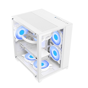 2025 superventas OEM ODM personalizado Gaming Computer Case ATX gabinete de escritorio de vidrio templado PC Tower Gaming Case Computer Cases - Product Image 3