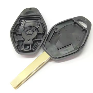 2 parça HU92 blade uzaktan anahtar kabuk için B-MW tam mektup ile arka tedarikçi araba anahtarı - Product Image 3