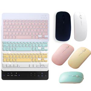 Mini teclado inalámbrico de alta calidad para iPad 10,2 10,5 pulgadas nueva tableta portátil teclado ratón Trackpad funda USB Split teclado - Product Image 2