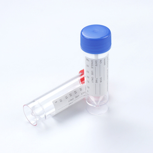 Plastik sızdırmaz dışkı toplama tüpü E.O. steril 30ml dışkı konteyneri kaşıkla - Product Image 6