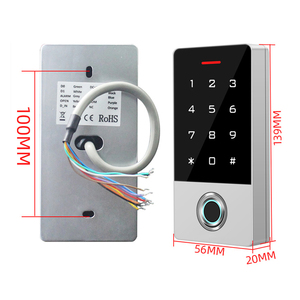 IP68 Wasserdichte WiFi Tuya App TF1 Metall Biometrischer Finger abdruck RFID-Karte <span class=keywords><strong>Standalone</strong></span>-Zugangs kontroll <span class=keywords><strong>system</strong></span> Zugangs kontrolle - Product Image 5