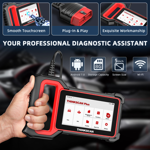 THINKCAR ThinkScan Plus S7 OBD2 เครื่องมือวินิจฉัยรถยนต์สําหรับอัตโนมัติ ABS SAS น้ํามัน DPF EPB รีเซ็ต 7 ระบบเครื่องสแกนเนอร์ยานยนต์ - Product Image 4