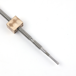 梯形丝杠Tr10 * 10(P2.5)-184.6带螺母高精度 - Product Image 2