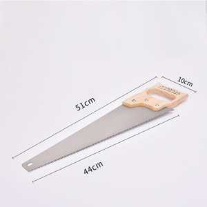 เลื่อยมือมีรูรูปไข่บนใบมีดและด้ามไม้สำหรับตัดต้นไม้ - Product Image 4