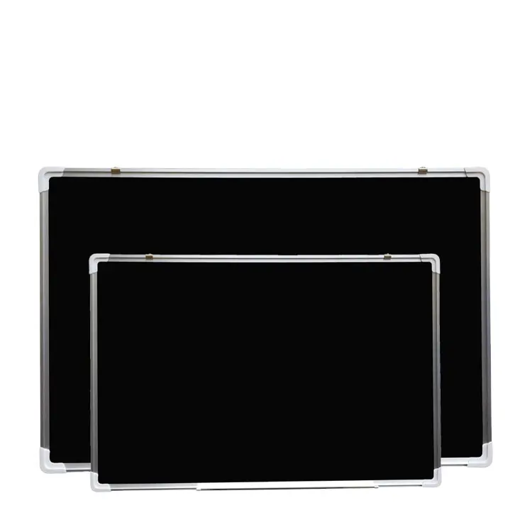 Wholesale aluminum frame message chalkboard hanging magnetic blackboard for home kids