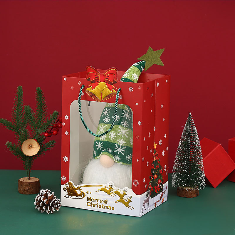 paper bag with pvc window