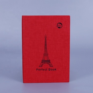定制 pu 皮革复古笔记本与笔 - Product Image 4