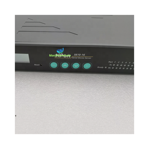 * Gerçek fiyat * Moxa NPort 5610-16 16-port RJ45 konnektörleri ile RS-232 rafa cihaz sunucusu ve 100 ila 240 VAC güç girişi - Product Image 6
