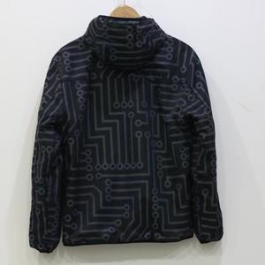 Comfortable Circuit <strong>Pattern</strong> <strong>Jackets</strong> High Vis Glitter Reflective Casual Bubble <strong>Jacket</strong> Coat Winter Down Clothing for Men - Product Image 4