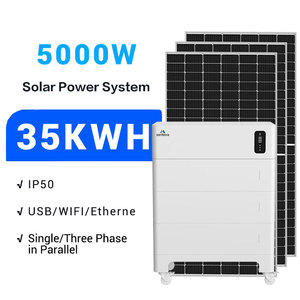 Full 5kva Solar Power <strong>System</strong> Smart Home Kit 5 kw off Grid Solar Power <strong>System</strong> with Storage Set - Product Image 1