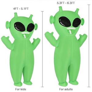 Komik cadılar bayramı kostümleri Cosplay fantezi havaya uçurmak şişme Alien kostüm - Product Image 5