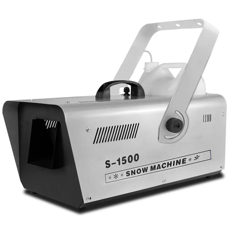 ماكينة SHTX للثلج الصناعي في الهواء الطلق ، مع جهاز تحكم عن بعد DMX512 لكنائس المناسبات الديسكو ، آلة ندفة الثلج للزفاف