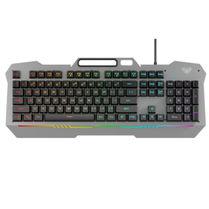 AULA F3010 USB 3.0 cablato tastiera da gioco ABS 108 Keycaps ottico ergonomico per Windows Mac Computer Desktop membrana in plastica - Product Image 1
