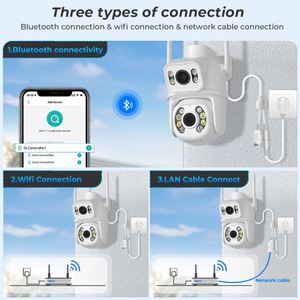 ワイヤレスWifiセキュリティIpカメラTelec8Mp4Kフルカラー12チャンネルP2Pビューアーフレームモードネットワーク16防水顔認識 - Product Image 5