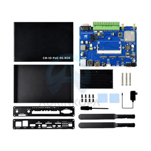 I componenti aggiuntivi del Mini-computer IoT industriale supportano le funzionalità 4G/PoE basate sul modulo di calcolo Raspberry Pi serie CM4S/CM3/CM3 - Product Image 5