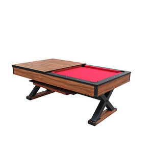 7ft Indoor Billiard <strong>Game</strong> Engineer Wood X-shape Iron Legs 3 in 1 Pool <strong>Table</strong> <strong>Multi</strong> <strong>Function</strong>, Dining <strong>Table</strong> Cover - Available - Product Image 2