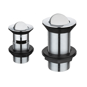 Fabrik 1-1/4 Messing Flip Top Abfall becken Waschbecken Abfluss mit oder ohne Überlauf für Becken - Product Image 1