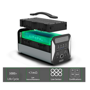 All'aperto impermeabile 5000mAh solare campeggio banca di potere portatile generatore solare con Controller MPPT 1000W potenza nominale - Product Image 2