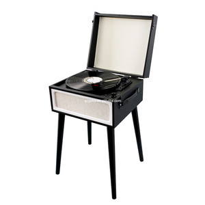 Gramaphone-REPRODUCTOR DE discos giratorios de 3 velocidades, vinilo multifunción, 4 Patas, con BT y USB - Product Image 4