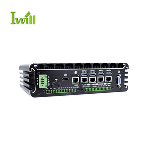 Compact <strong>Embedded</strong> <strong>Computer</strong> IBOX-603 Wide Voltage Input Fanless X86 Industrial Mini Pc POE I3 I5 I7 with GPIO for Machine Vision - Product Image 5
