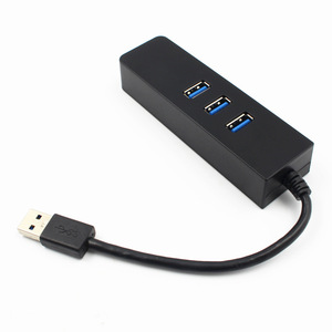Hub USB con cavo RJ45, 3 porte USB 3.0 Hub per RJ45 scheda di rete per PC, Mac, Computer portatile - Product Image 2