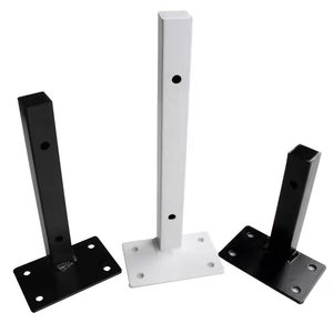 Nhiệm vụ nặng nề tường kệ chân đế công nghiệp màu đen nổi Kệ Khung Phần cứng hỗ trợ sửa chữa khung - Product Image 5