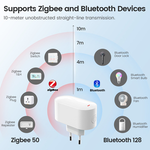 SMATRUL Tuya ZigBee Gateway Hub Plug-in EU Multi-mode ZigBee Gateway Bridge Bluetooth Mesh Hub supporta l'automazione domestica intelligente - Product Image 3