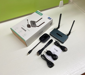 เครื่องขยายไร้สาย HDMI 50 ม., ชุดเครื่องส่งสัญญาณและตัวรับสัญญาณไร้สาย HDMI MT-VIKI 4K สําหรับห้องประชุมผ่านวิดีโอ - Product Image 5