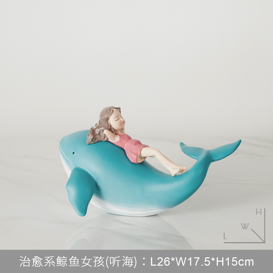 Fille baleine guérisseuse - Écoute la mer