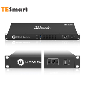 TESmart OEM ODM קלט 8 פלט 1 <span class=keywords><strong>HDMI</strong></span> <span class=keywords><strong>Switcher</strong></span> EDID חם תקע RS232 4K30Hz <span class=keywords><strong>HDMI</strong></span> <span class=keywords><strong>Switcher</strong></span> עבור משרד