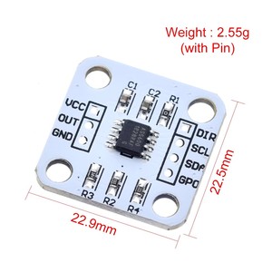 AS5600 Magnetischer Encoder Magnetisches Induktionswinkel-Mess sensor modul 12Bit Hochpräzise - Product Image 6