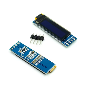 White Blue Color 128X64OLED <strong>LCD</strong> LED Display Module for <strong>Arduino</strong> 0.91 0.96 1.3 1.54 2.42inch I2C IIC Serial New Original with Case