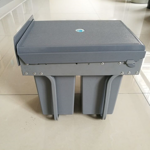 Sacar contenedor de residuos integrados armario gabinete de residuos Bin construido en la basura con doble cubo para la basura clasificación - Product Image 2