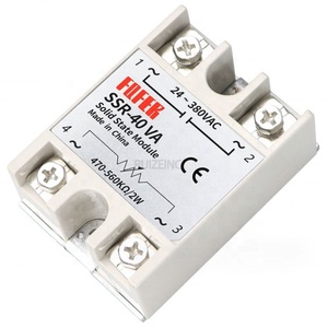 SSR-40 10 20 30 DAソリッドステートリレー入力DC3-32V出力AC24V-380V SSR-40DA - Product Image 4