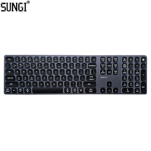苹果铝合金无线键盘蓝牙键盘，带数字键盘，可与苹果iPad iPhone充电 - Product Image 1