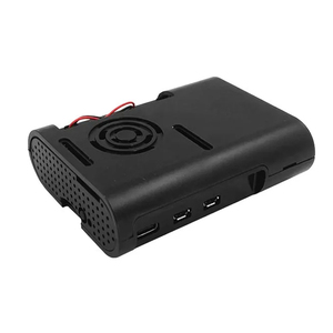 Raspberry Pi เคส5B ABS, เคสป้องกันสีดำสำหรับ Raspberry Pi