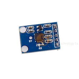 Modulo sensore angolare ADXL335 modulo angolo di inclinazione GY-61 intestazione perno saldato - Product Image 1
