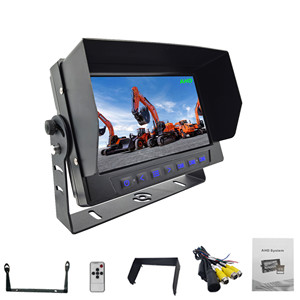 7inch Waterproof IP69 Truck Harvester Car <strong>Monitor</strong> <strong>2</strong> or 3 Channels AHD Screen Monitoring Camera <strong>Monitor</strong> - Product Image 6