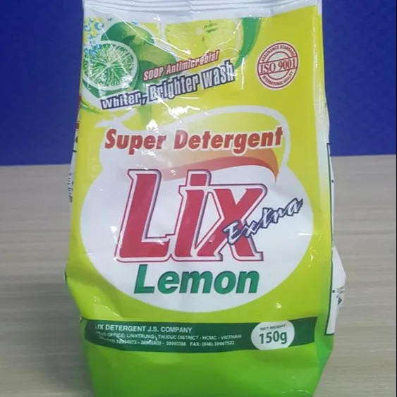 En çok satan popüler limon deterjan tozu zengin köpük çamaşır tozu