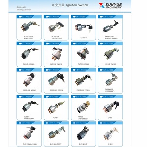 Ekskavatör yükleyici Dozer traktör greyder kamyon 5P8500 için ateşleme anahtarı - Product Image 2