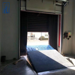 Nivelador de muelle de labios telescópico eficiente Variable 800mm 900mm 1000mm Tamaño de labios Planta de fabricación al por menor Carga Descarga Tipo AGV